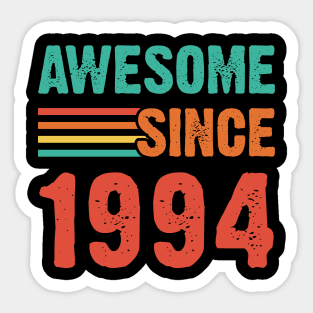 Vintage Awesome Since 1994 Sticker